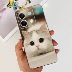 Elegant Printing Soft Silicone TPU Slim Phone Back Cover for Poco M6 Pro 4G (746)