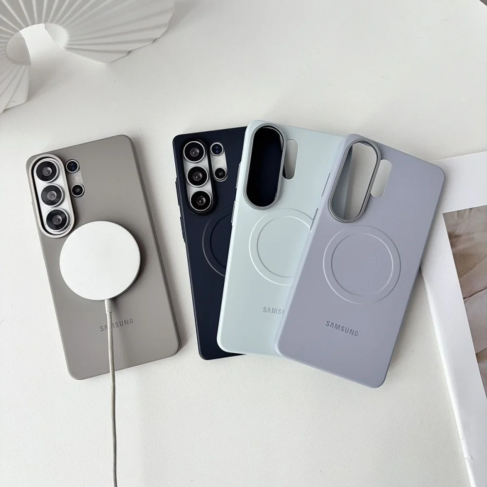 Ultra Slim Magnetic Case for Wireless Charging - Shockproof Protection Cover