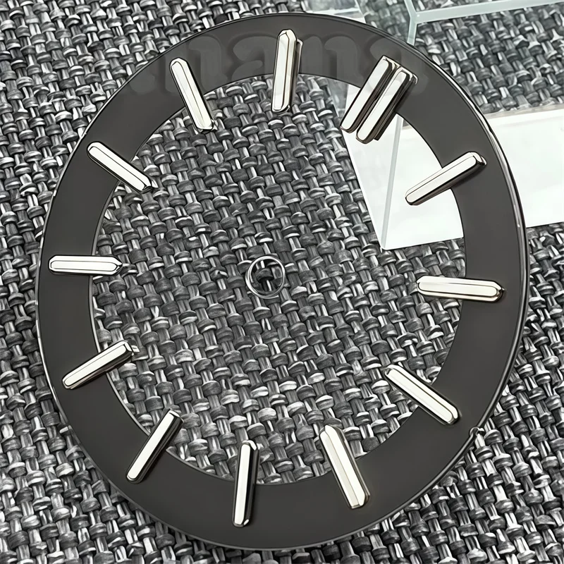Transparent Green Luminous Watch Dial with 31.5mm and 29mm Size Options
