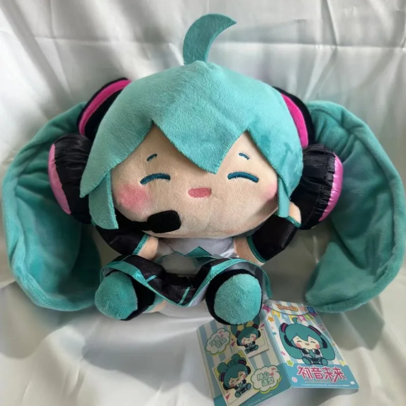 Оригинальные мягкие плюшевые игрушки Hatsune Miku из аниме Kwayi, куклы фуфу кагамин Len Kagamine Rin Megurine значит лука, наполненные подушки, детский подарок