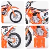 Bburago 1:18 KTM 450 SX-F Factory Edition 2018 Simulation Alloy Motorcycle Model Toy Car Gift Collection 5