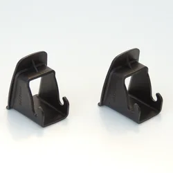 Car Seat Safety Belt Connectors - Children's Safety Accessories (Set of 2) (Black)