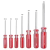 5/1pcs Hexagon Screwdriver Flat Head Hex Shank Magnetic Screwdriver Steel Hand Manual Tool Repair Tools 1.5/2/2.5/3/4/5/6mm 5