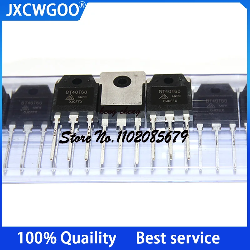 10 50PCS New Original BT40T60ANFK BT40T60 BT40T60ANF TO 247 40V600V ...