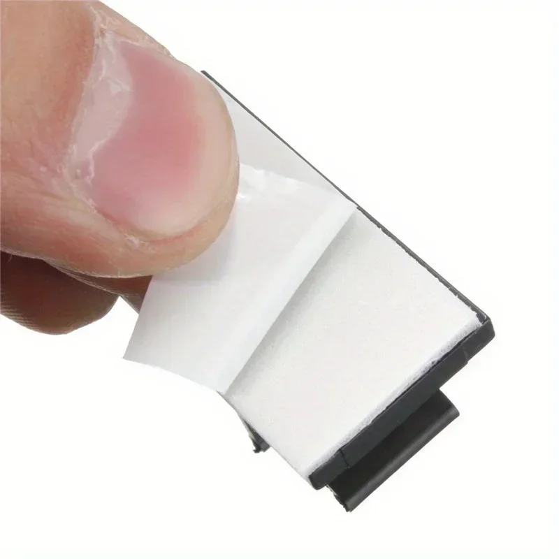 5/10PCS Nylon Adhesive-backed Adjustable Wiring Fixing Seat Plastic Cable Clip Adhesive-backed Wiring Buckle Wiring Fixing Clip
