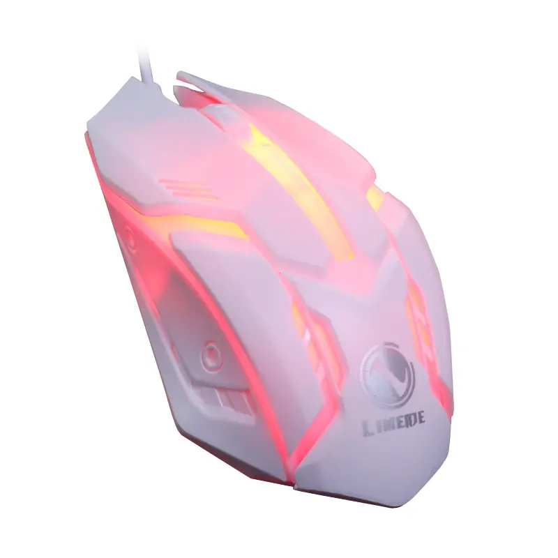 LIMEIDE S1 Sports LED Luminous Backlit Wired LMouse USB Wired For Desktop Laptop Office And Game Player gaming mouse wired mouse
