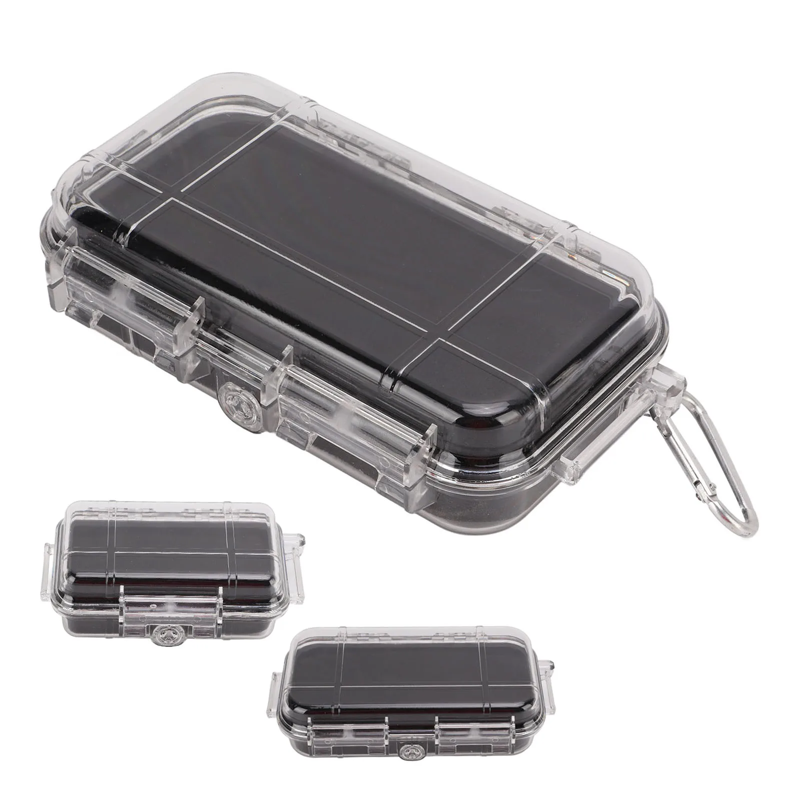 Outdoor Waterproof Storage Case Anti Skid Pad Plastic Shockproof Box Shock Absorption Liner for Outdoor for Camping