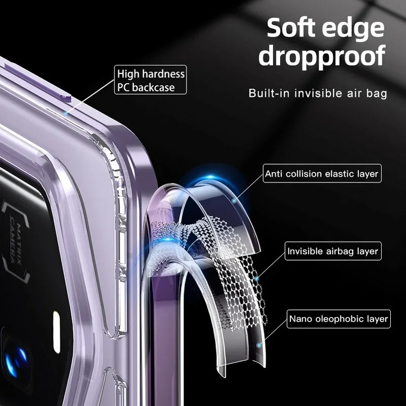 Magnetic Translucent Matte Acrylic Case