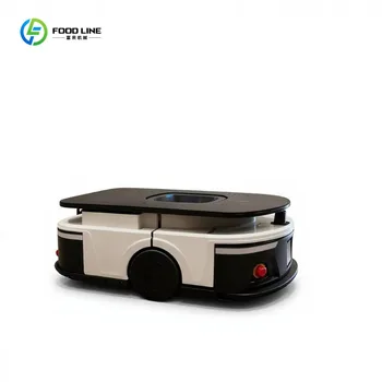 Robot AGV Intelligente Personalizzato, Carrello Elevatore Senza Conducente, Sistema di Navigazione Ibrido per Logistica di Magazzino con Evitamento Ostacoli Laser