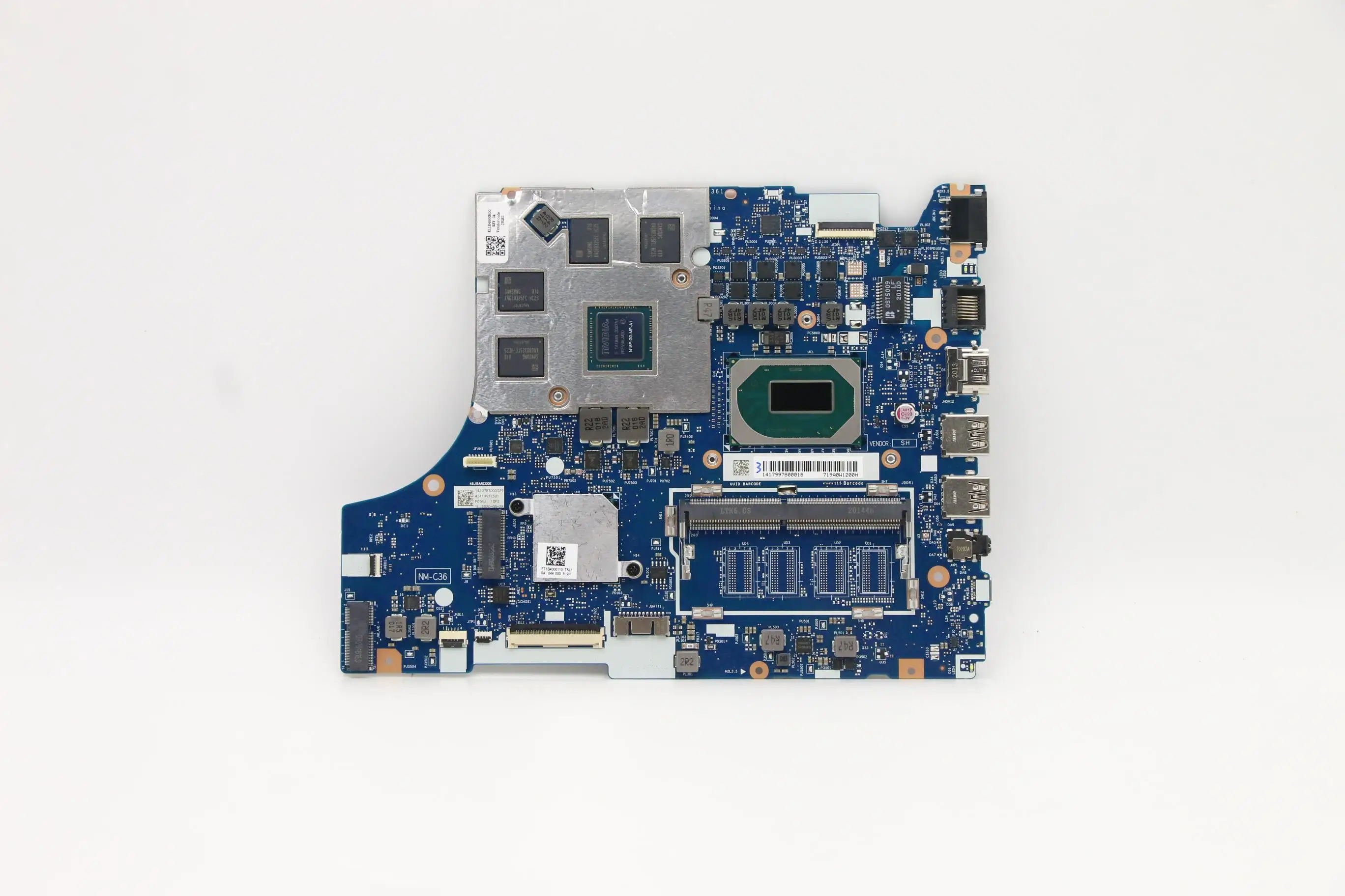 L340-15IRH Gaming Laptop IdeaPad motherboard Model Number SN NM-C362  FRU 5B20S44130 5B20S44128 CPU intelI79750HF intelI59300HF