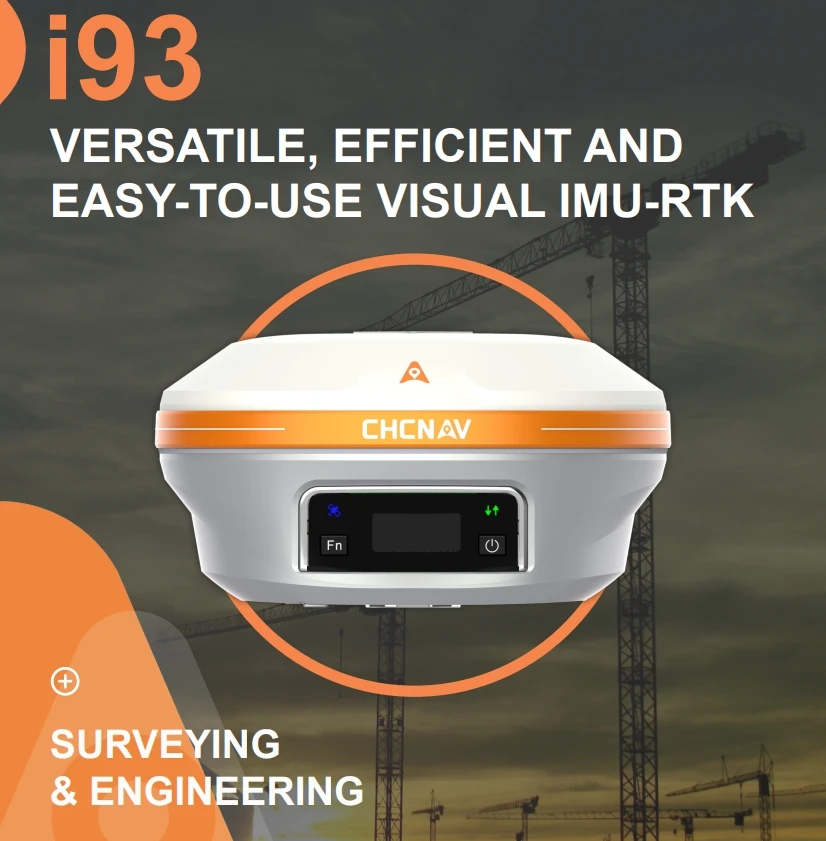 I93 CHC Gps Gnss Receiver Surveying Equipment Gps Differential Dgps Price Rtk Ba