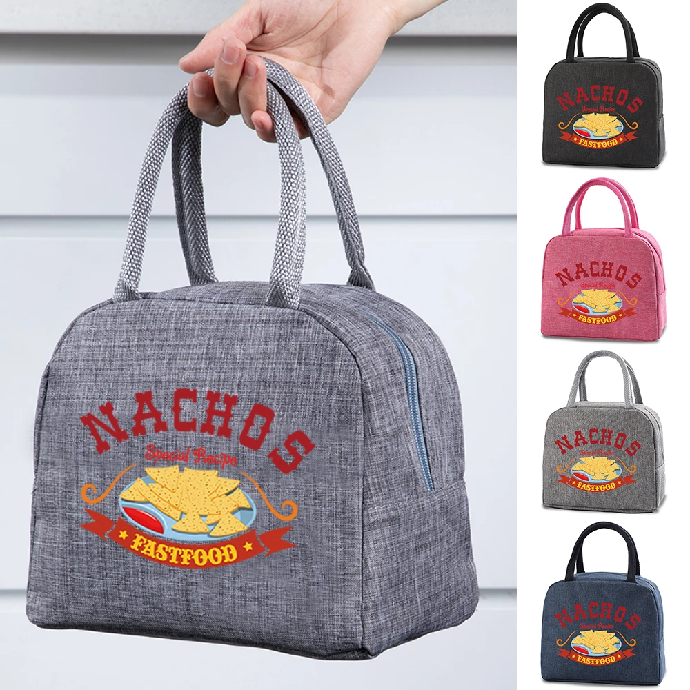 

Women Insulated Lunch Bags Keep Fresh Cooler Bags Thermal Lunch Food Box Portable Picnic Barbecue Hiking Bento Lunch Pouch