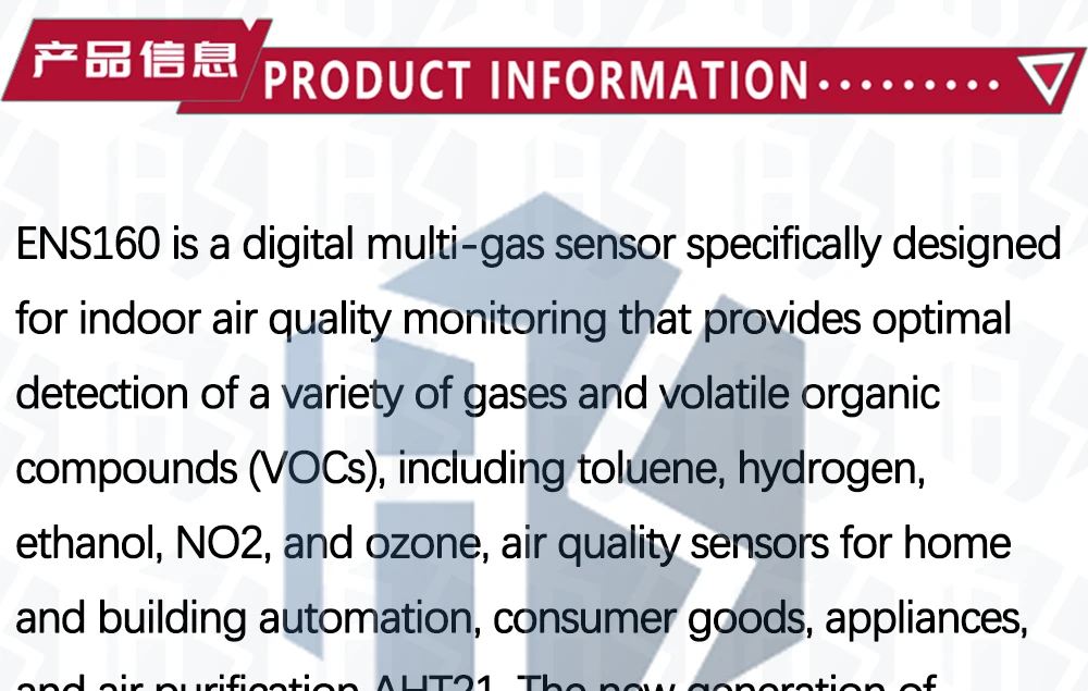 ENS160+AHT21 Kohlendioxid CO2 ECO2 TVOC Luftqualitäts-, Temperatur- und Feuchtigkeitssensor, Ersatz für CCS811 für Arduino – Detail 22