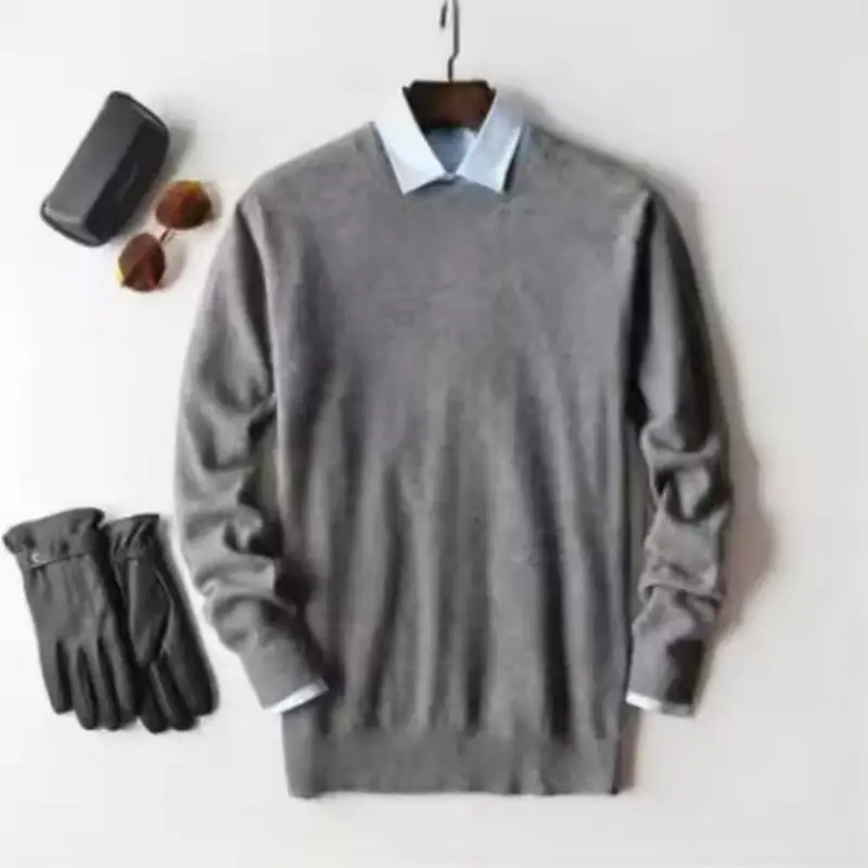 dark gray O-Neck
