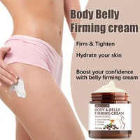 Crème raffermissante pour contrôle abdominal - 60g, extrait de plante hydratant et hydratant en profondeur, sans alcool, adaptée à tous les types de peau, sans épices, améliore l'élasticité de la peau 2
