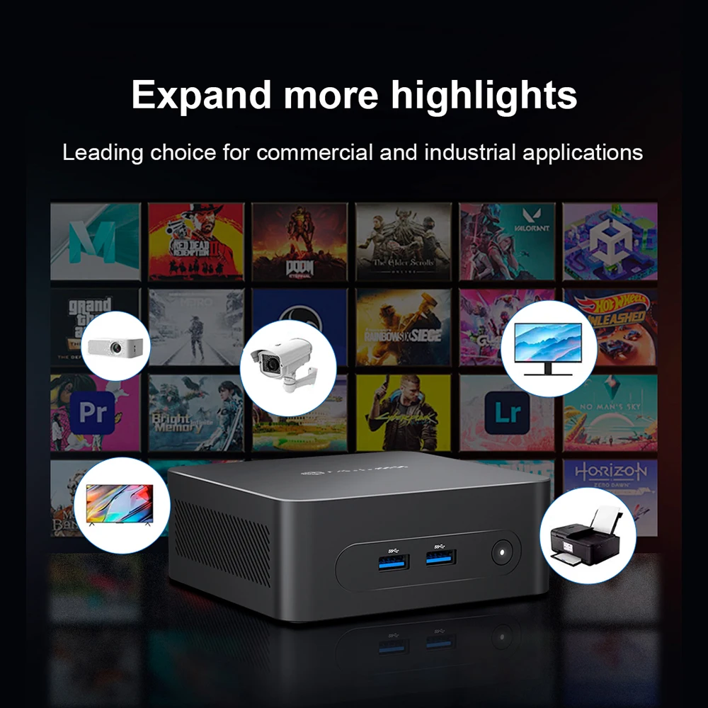 MLLSE M2 Plus Mini PC Intel Celeron 5205U Processor 8GB RAM 256GB ROM WiFi 5 BT4.2 Windows 11 Pro Desktop Computer - AliExpress 7 - Image 5