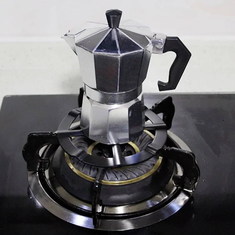 Gas Stove Accessories Stove Gas Ring Pot Reducer Trivet Grates Coffee Rings Stand Burner Range Grate Rack Wok Iron Cast Cooktop