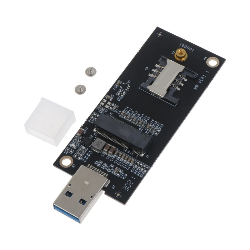 NGFF to USB 3.0 Adapter Card with SIM Card Slot M2 to USB Adapter