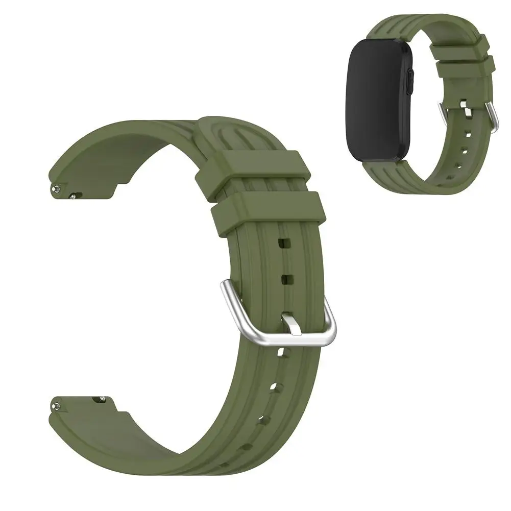 Enhanced Silicone Quick Release Watchband - QuickFit Replacement Strap