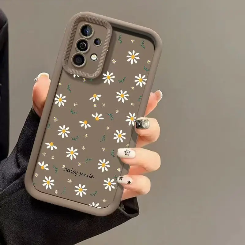 Adorable Cartoon Flower Soft TPU Phone Case Cover