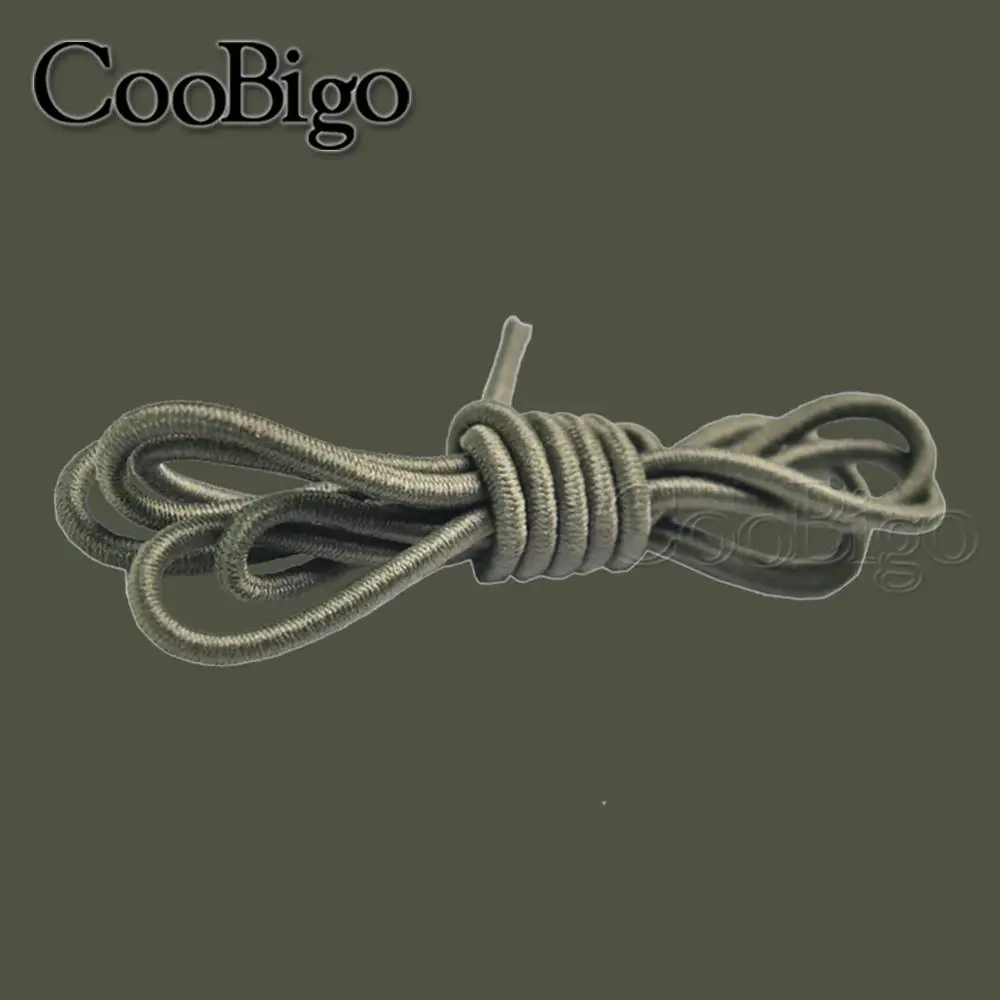 Durable Round Elastic Bungee Shock Cord - 5 Meters, Multi-Thickness