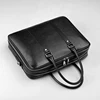 New Luxury Cow Genuine Leather Business Men's Briefcase Male Shoulder Bag Real Leather Men Messenger Bag Travel Computer Bag Big 1