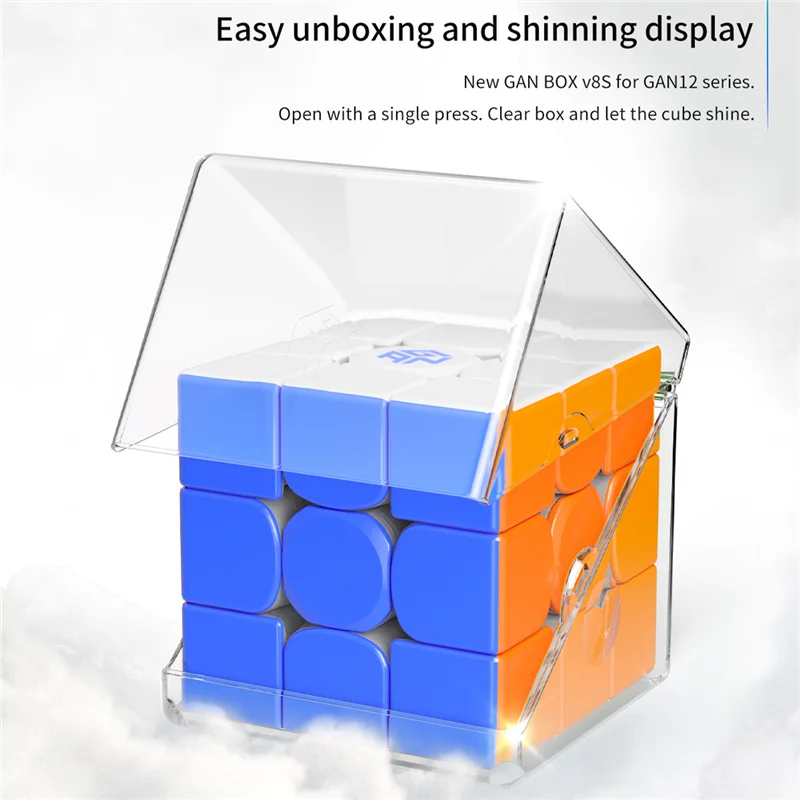 [Funcube]GAN 12 Maglev UV Magnetic Magic Cube 3x3x3 Gan 12 Professional Puzzle 3x3 GAN 12M Levitation Gan12 Maglev Leap GAN12M 6