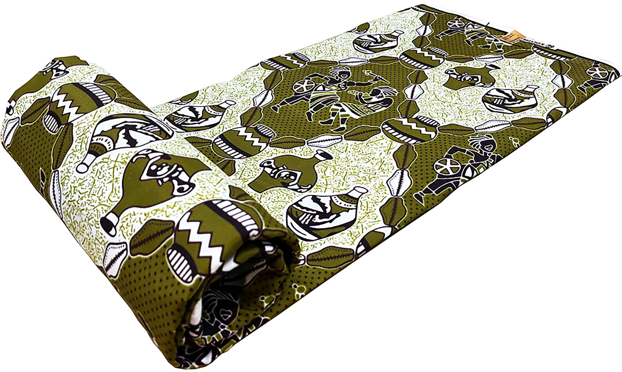 Newest African Wax Fabric Polyester For Sewing Womens Dress Wax Ankara Block Prints Batik Fabric