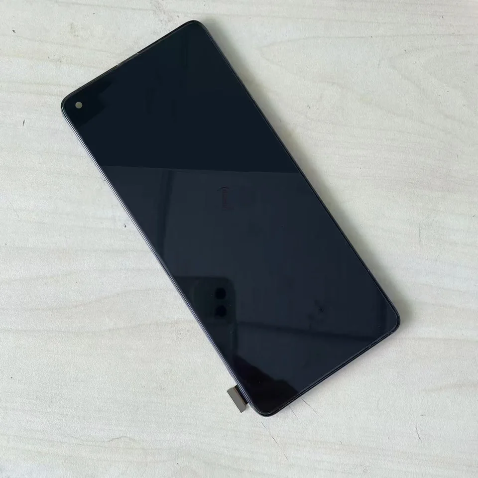 Schermo LCD + Telaio Per OPPO Reno 4 Pro CPH2089 – Ricambio Originale Usato Grado A/B (blu)
