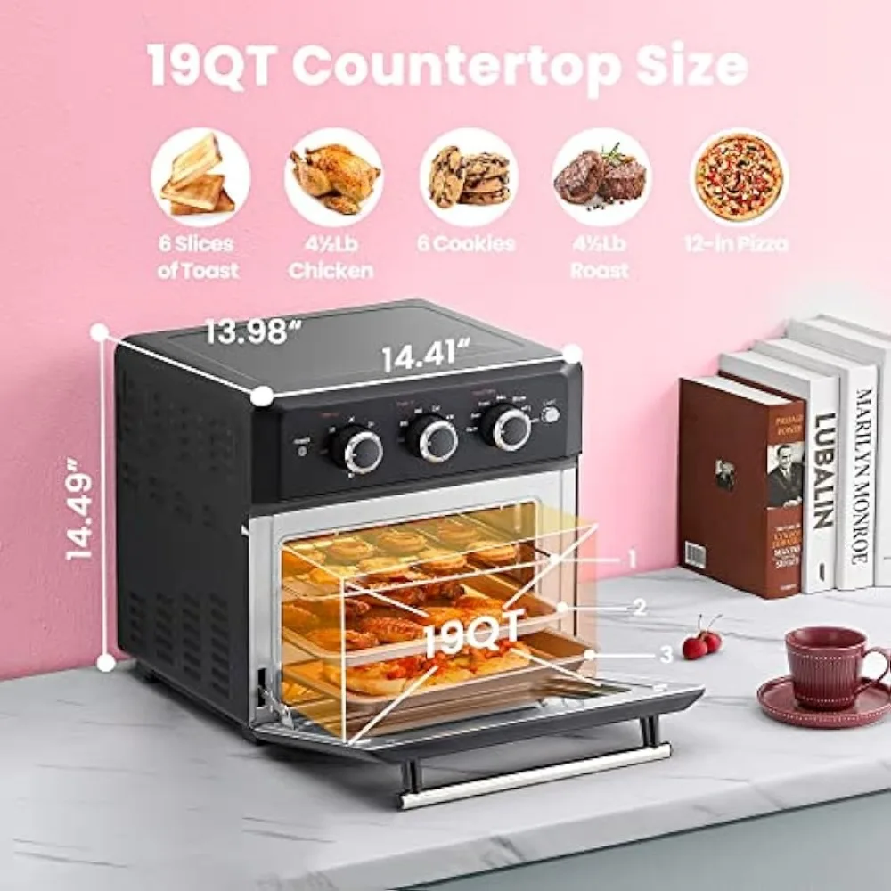 Air fryer and Toaster Oven in one Comfee Air Fryer