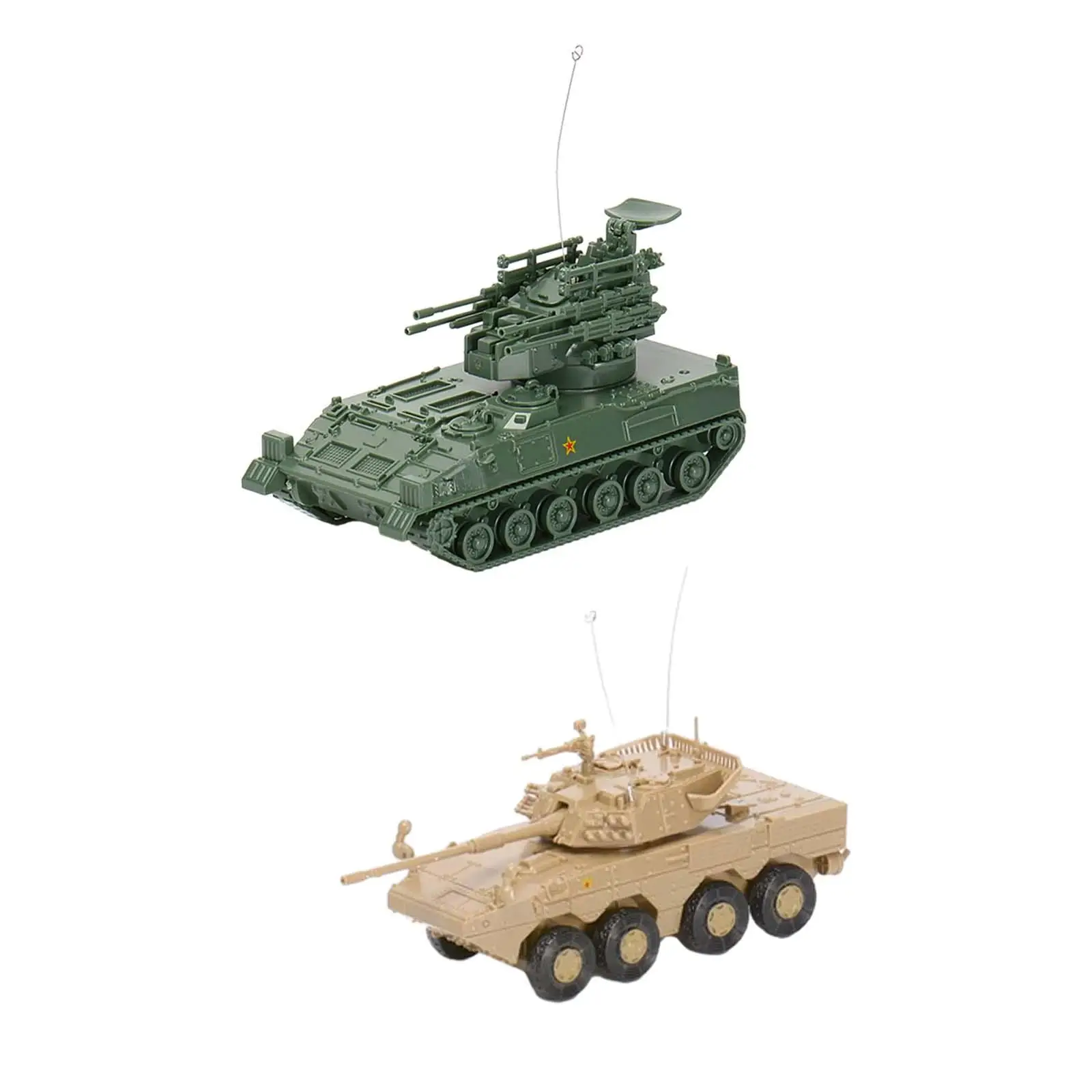 

Модель танка 4D в масштабе 1:72, 2 шт., модель бронированного автомобиля, модель танка-головоломка для мальчиков, Детские сувениры, подарок на день рождения для девочек