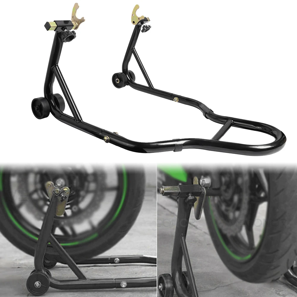 Motorcycle Full Set Front Wheel And Rear Wheel Support Stand Wheel Stand Auto Aheel Support Frame Tire Repairing Tool