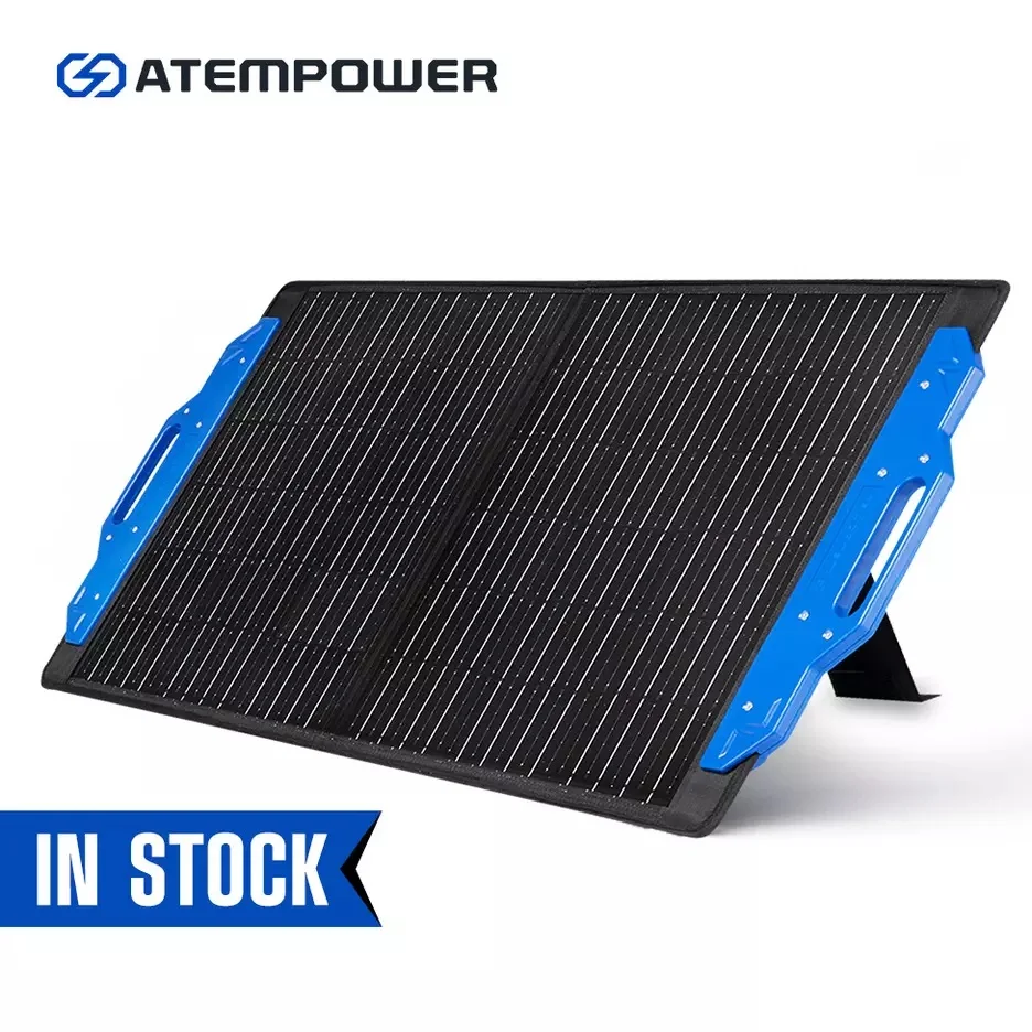 PANEL SOLAR PLEGABLE MONO PORTÁTIL 100W – ATEM POWER