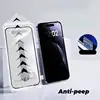 Quick-Apply Dust-Proof Screen Protector Anti Peeping HD Dust-free room tempered film for IPhone 16 15 14 13 12 Pro Max Plus 6