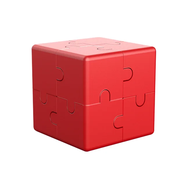 3D Intelligence Cube Building Blocks Educational Toys Student Puzzle Aluminum Alloy Metal Infinite Fidget Anti Stress Relief 5