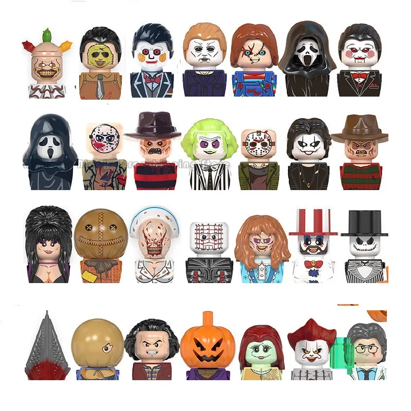 WM6101WM6102HalloweenHorrorNurseChainsawKillersJasonsSams