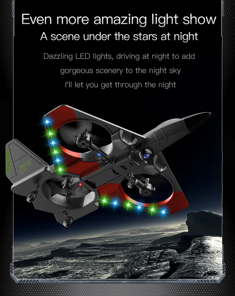 V27 RC Airplane, FII let you through the night get GRE's . even more amazing light