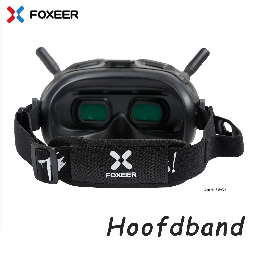 

Foxeer verstelnaked FPV Bril, повязка на голову, противоскользящая, для Fatshark Bril/Dji Fpv Bril/Skyzone Bril