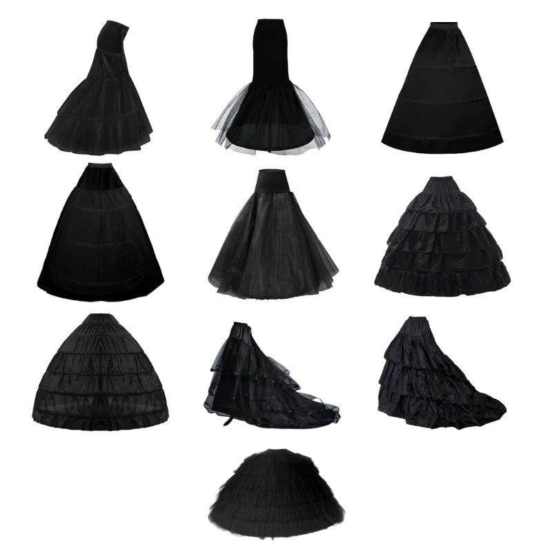 

Fille Ballet Skirt Enaguas Crinoline Slips Crinoline Underskirt Dropship