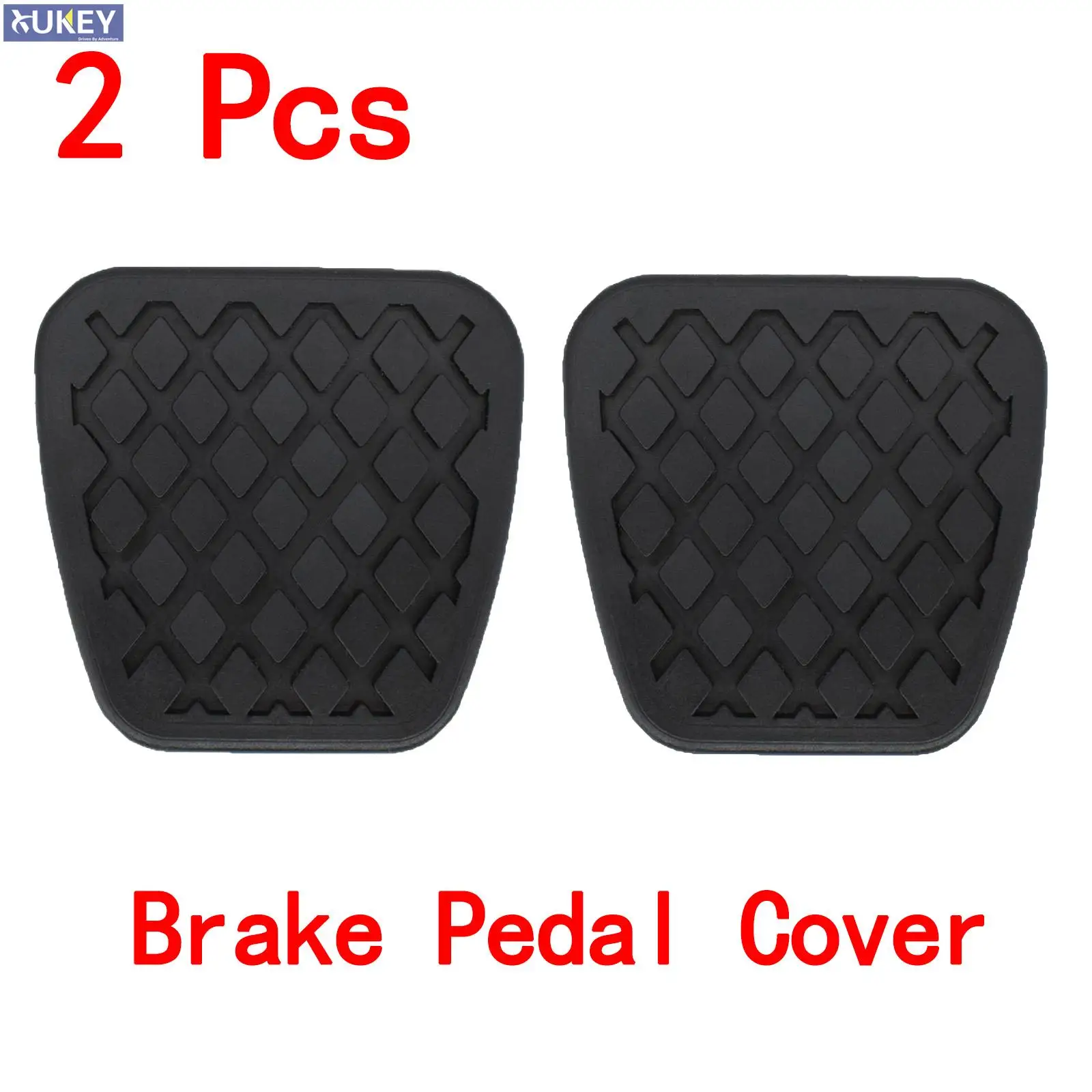 Jeu De Plaquettes De Pédale De Frein Et D'embrayage En Caoutchouc