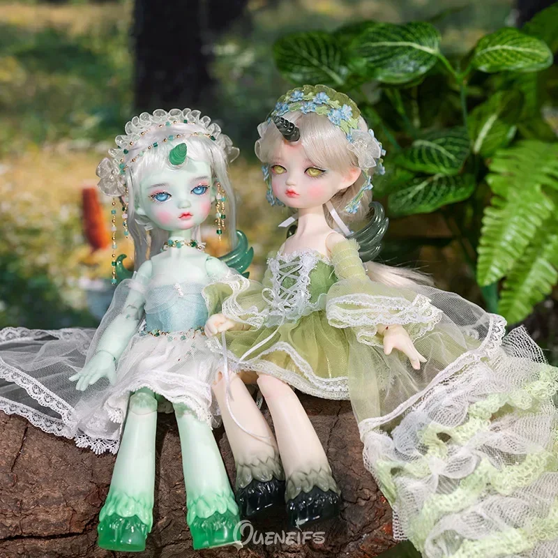 QL 1/6 muñeca BJD de cuerpo de unicornio bolas de juguete de