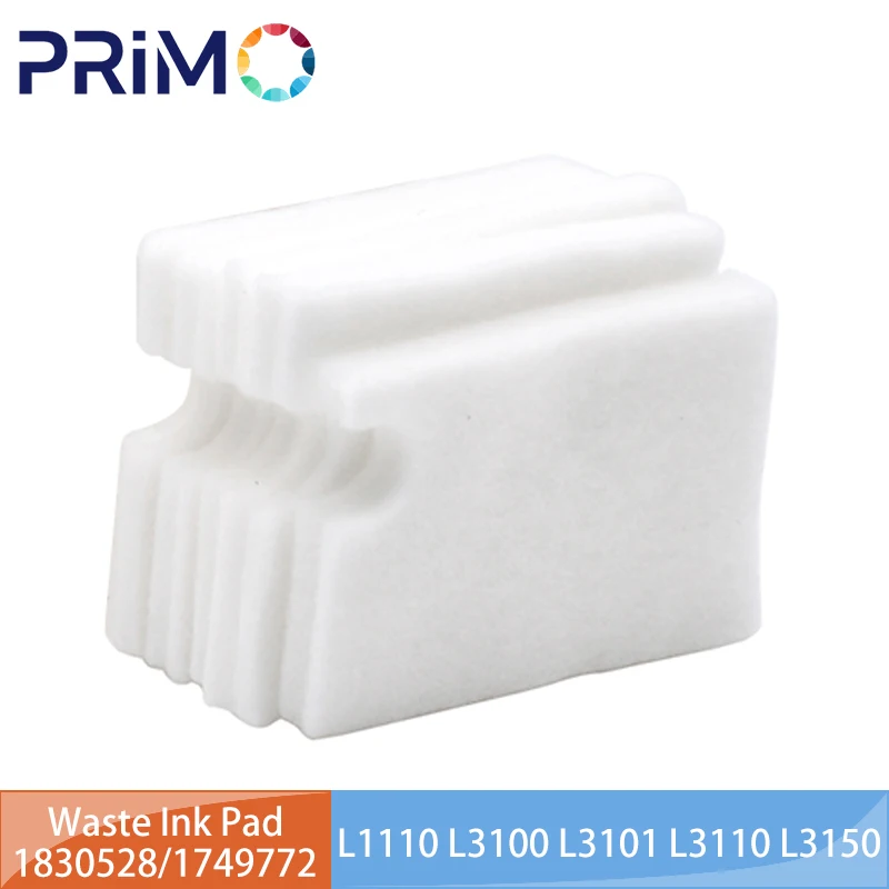 Maintenance box tank waste ink pad sponge for Epson L1110 L3100 L3101 L3110 L3118 L5190 L3150 L3151 L3156 L3166 L3160 L5190 printing machine parts printer maintenance box