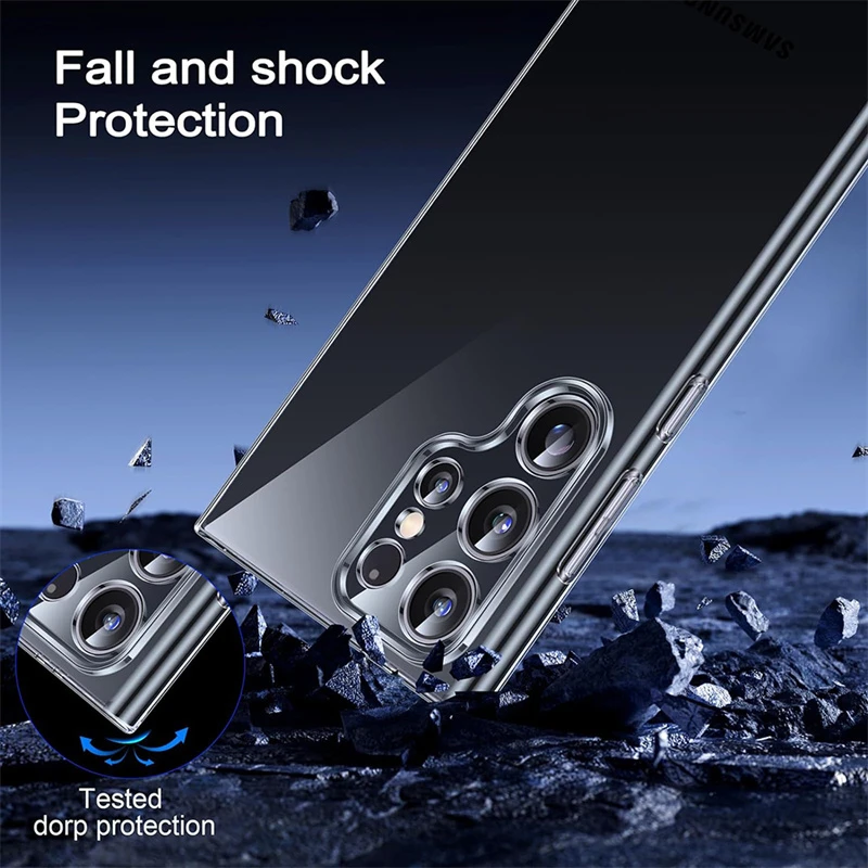Clear TPU Case Side View