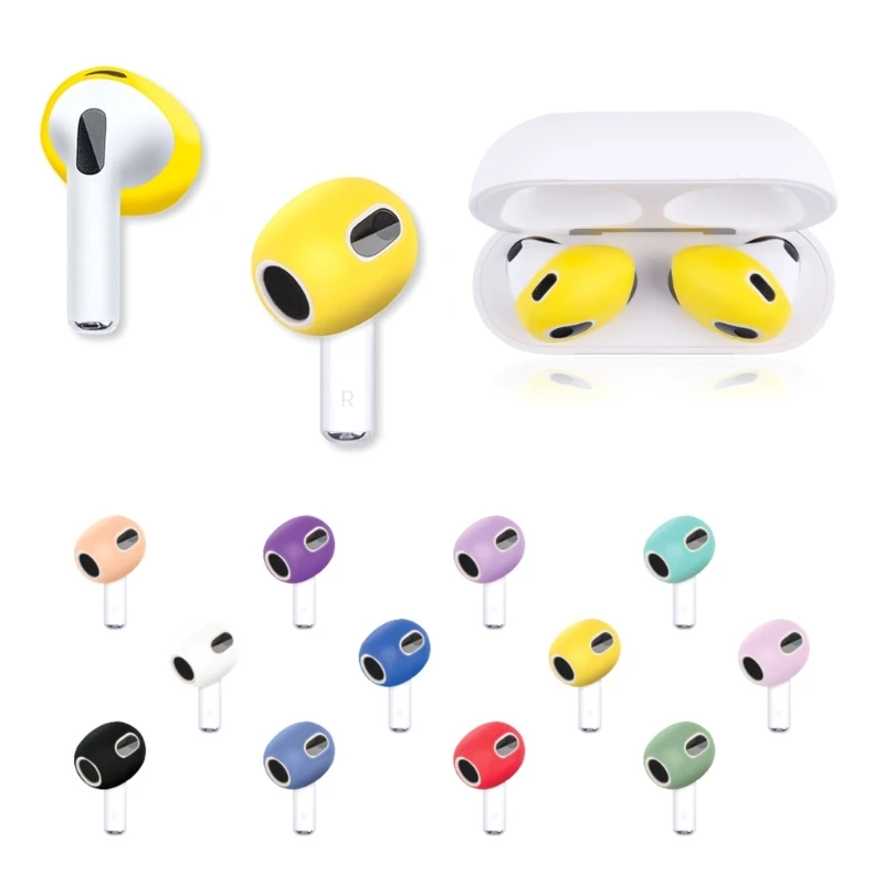3 Paia Di Auricolari Color Caramella Per Airpods Pods 3 Auricolari Auricolari Auricolari Auricolari Auricolari In Silicone Colorato