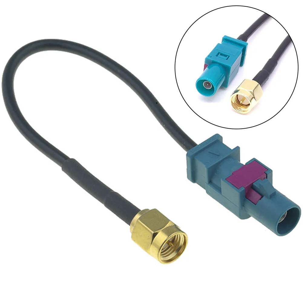 RG174 15 cm Universal Antenne Adapter Kabel Fakra-Z Stecker Auf SMA Stecker Für GSM GPS DAB FM AM stereo Radio Antenne – Detail 4