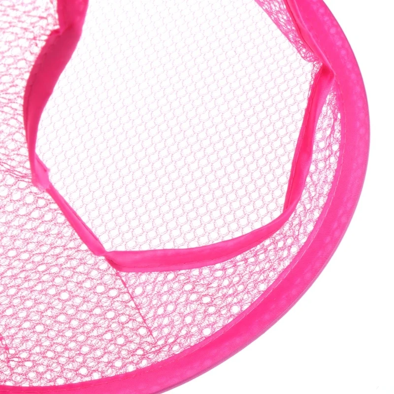 

Mesh Hanging Storage Space Saver Bag Foldable Storage 3-Self Toy Storage Basket for Hats Socks Glove