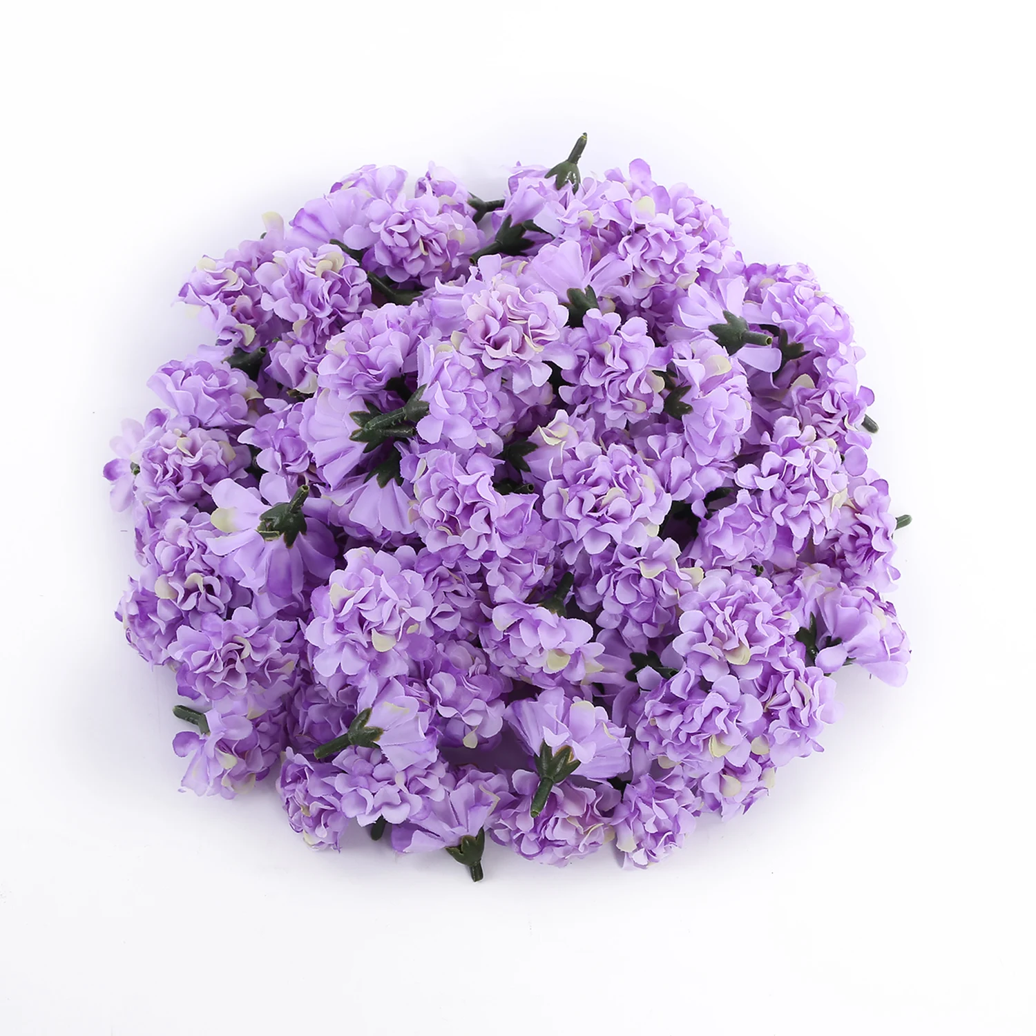 5/10/20 piezas de minicabezales de flores de hortensia artificiales para manualidades, claveles, fiestas, hogar, habitación, boda, Navidad, decoración de coronas DIY