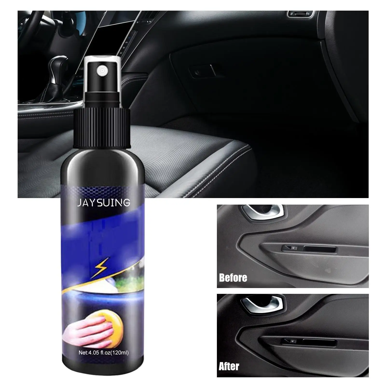

Multipurpose Car trims Restorer for furniture Cleaning Nongrease matte surface