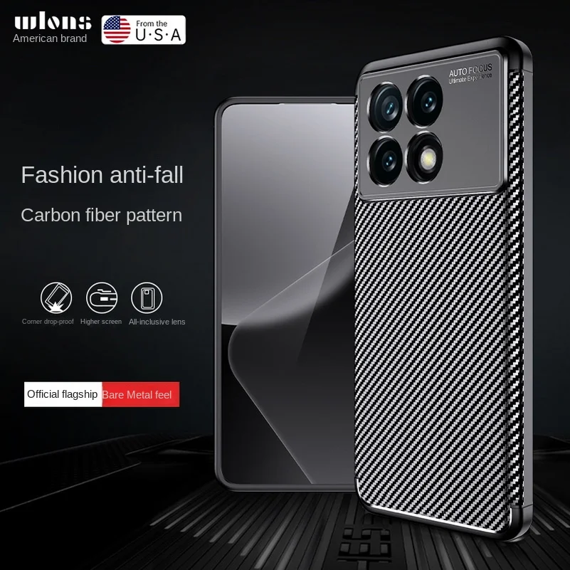 Custodia Per Telefono Di Lusso Per Poco X6 Pro X6 M6 Pro 4G F5 Pro X5 Pro X4 Gt F4 M4 5G X4 Pro Poco M4 Pro Poco C65 Cover Morbida In Silicone