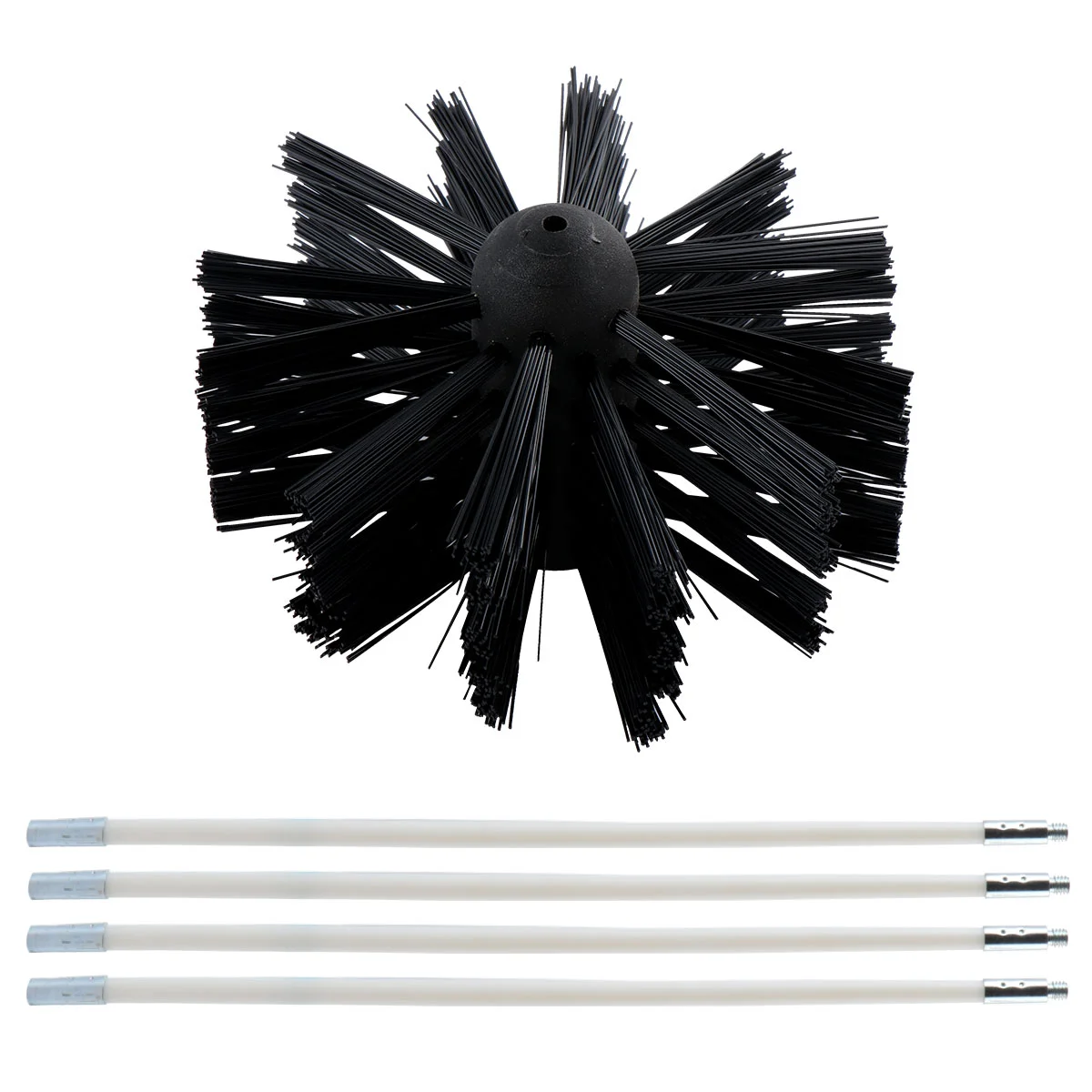 

1 Set Dryer Vent Brush Chimney Brush Cleaning Brush Cleaning Tool Duct Brush